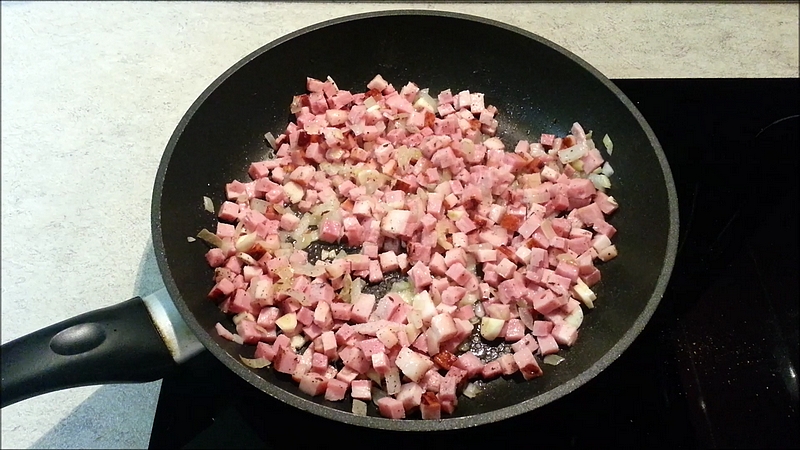 Smažení anglické slaniny