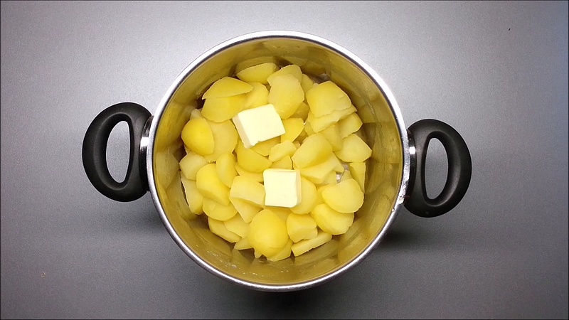 Máslová bramborová kaše recept
