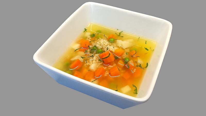 Zeleninová polievka s bulgurom recept