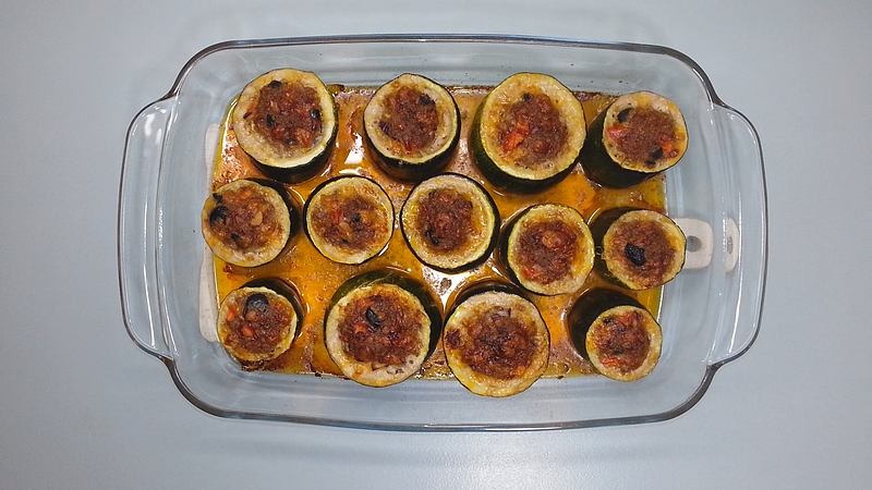 Pečené cukety v troubě