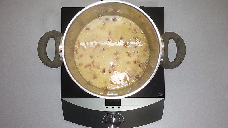 Polévka s liškami recept