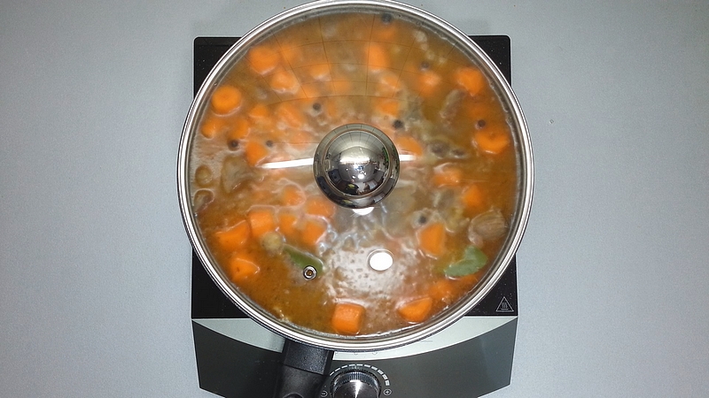 Mrkev s hovězím masem