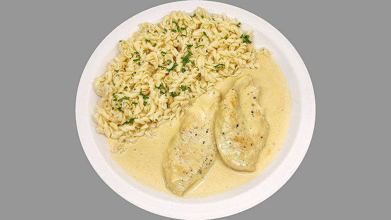 Kuřecí prsa s hořčično-medovou omáčkou