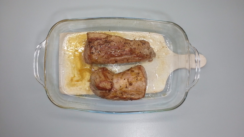 Pečená vepřová panenka