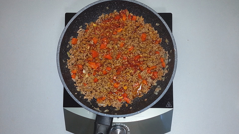 Mleté maso na pánvi