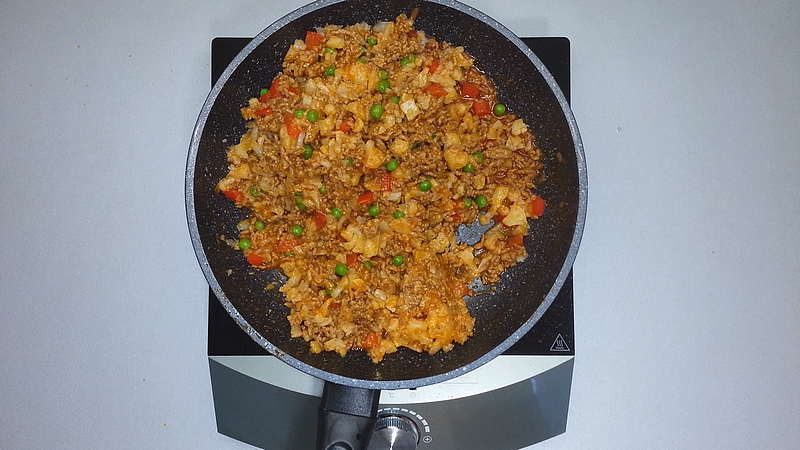 Květák s mletým masem