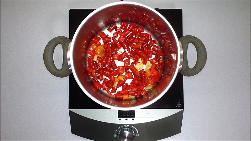Chilli papričky recept