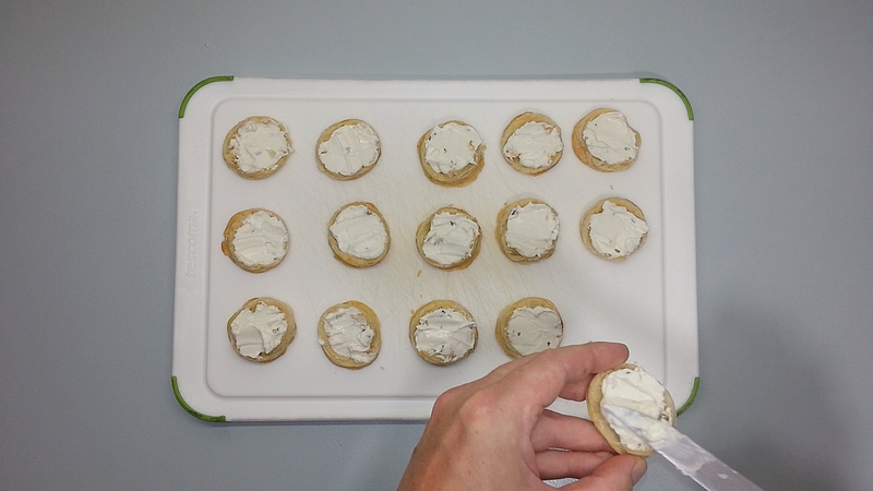 Jednohubky s Gervais