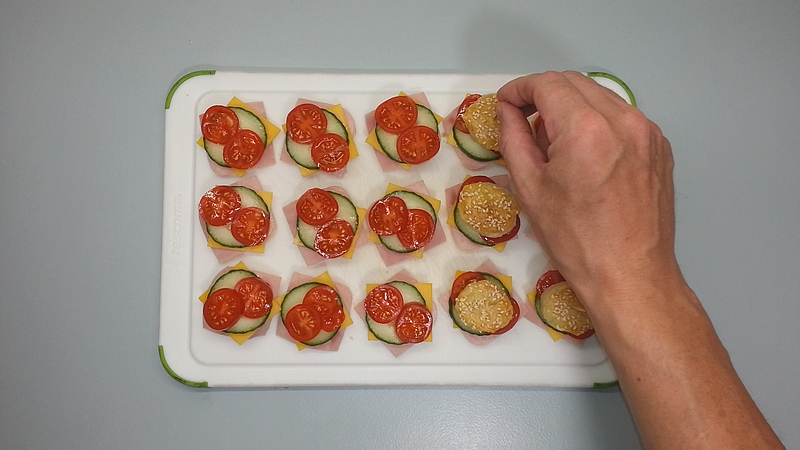 Rychlé jednohubky s párátkem