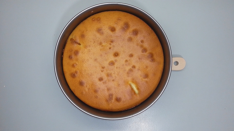 Obrácený koláč postup