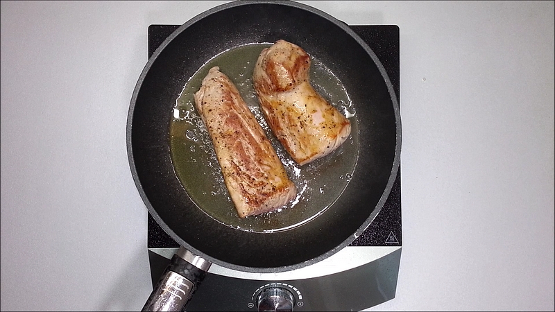 Restovaná vepřová panenka