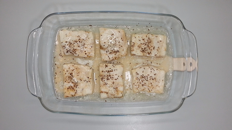 Pečené rybí filé