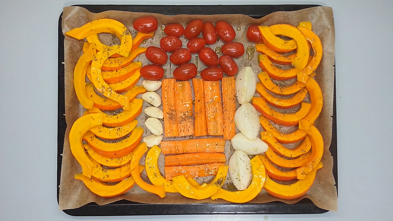 Polévka z pečené zeleniny