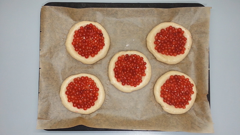 Rybízové koláčky