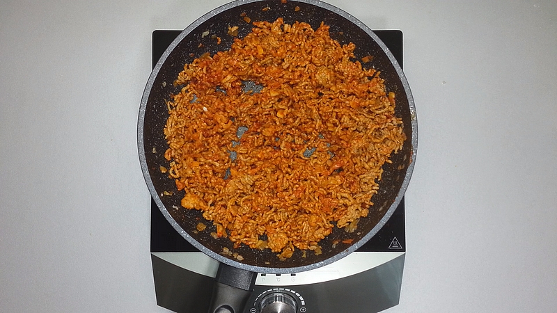 Restované mleté maso s paprikou