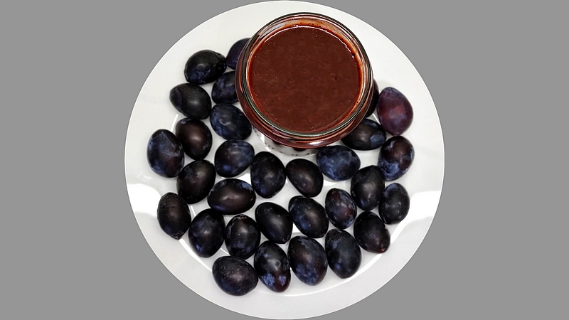 Švestková povidla pečená v troubě recept