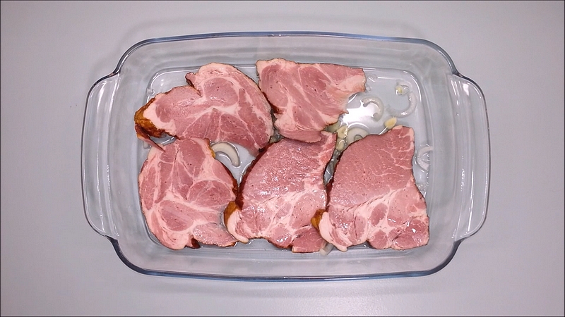 Pečené uzené maso