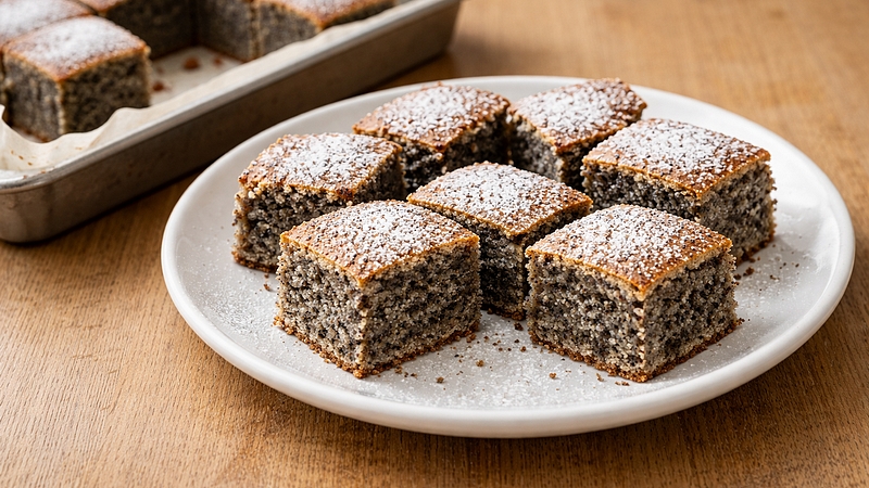 Makovec: Vláčný domácí moučník s citronovou vůní