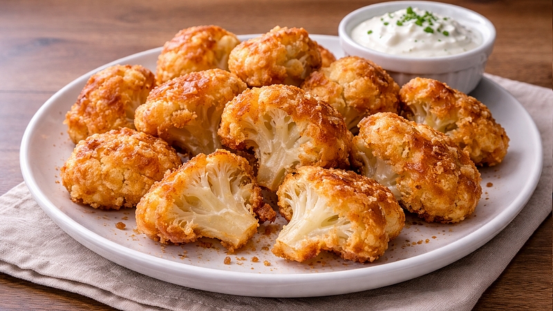 Květák v sýrovém těstíčku: Křupavá dobrota z pánve