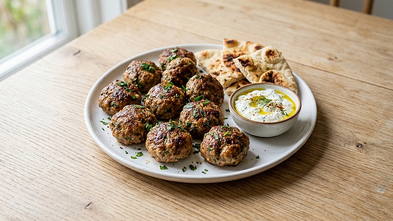 Kavkazské koule: Pikantní masové kuličky s vůní koriandru a kmínu