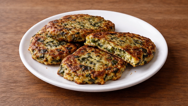 Špenátový bramborák: Křupavá domácí klasika se špenátem