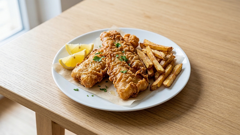 Treska smažená v těstíčku: Křupavé filety jako z přímořského bistra