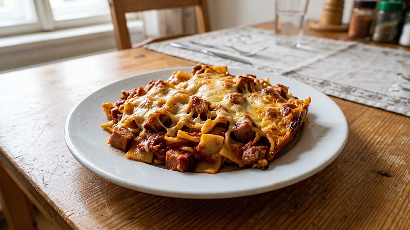 Zapečené flíčky se sýrem