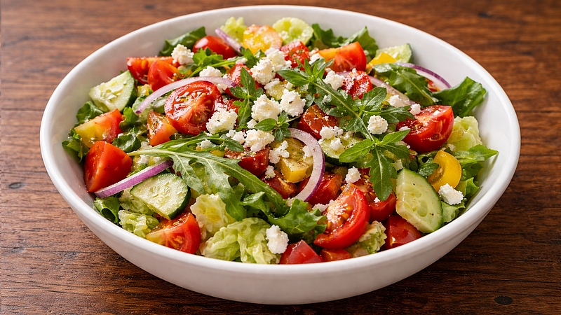 Salát ze syrové zeleniny: Křupavá a svěží klasika plná vitamínů