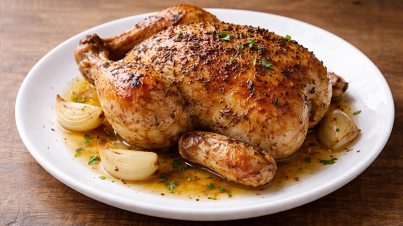 Kuře na kmíně s libečkem