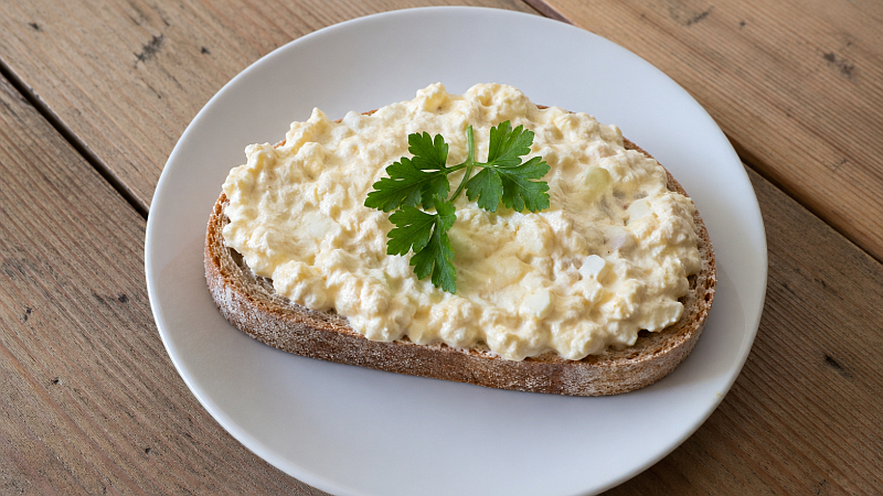 Tvarohová pomazánka s vejci