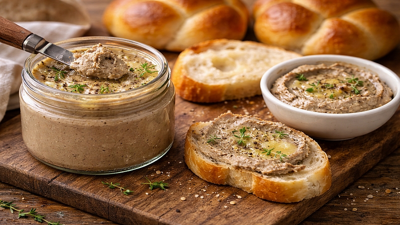 Domácí paštika z kuřecích jater: Jemná a krémová