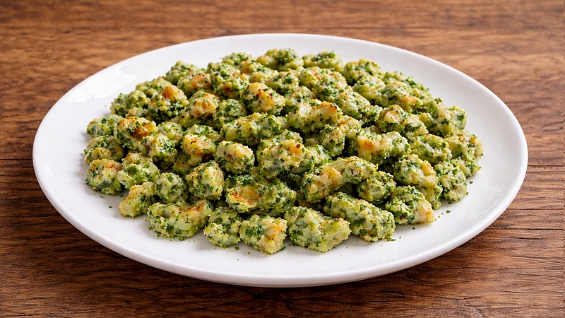 Špenátové špecle na pánvi: Rychlá večeře z pár surovin