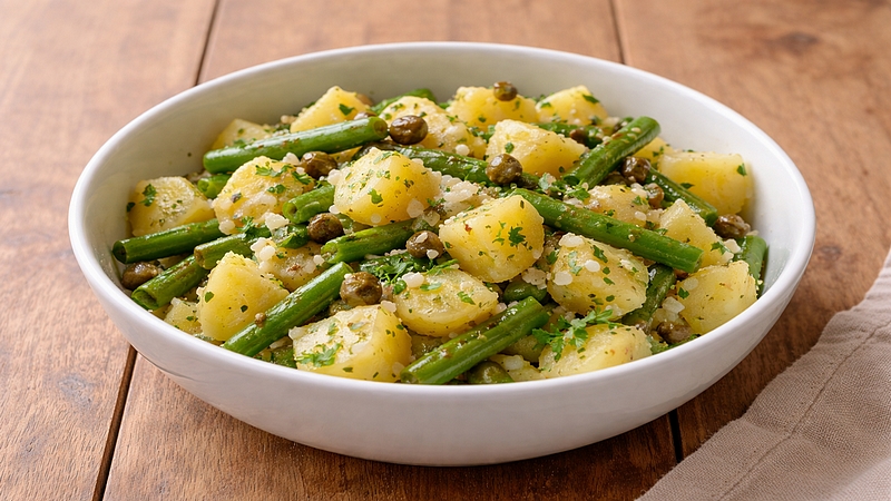 Francouzský bramborový salát bez majonézy: Lehká klasika