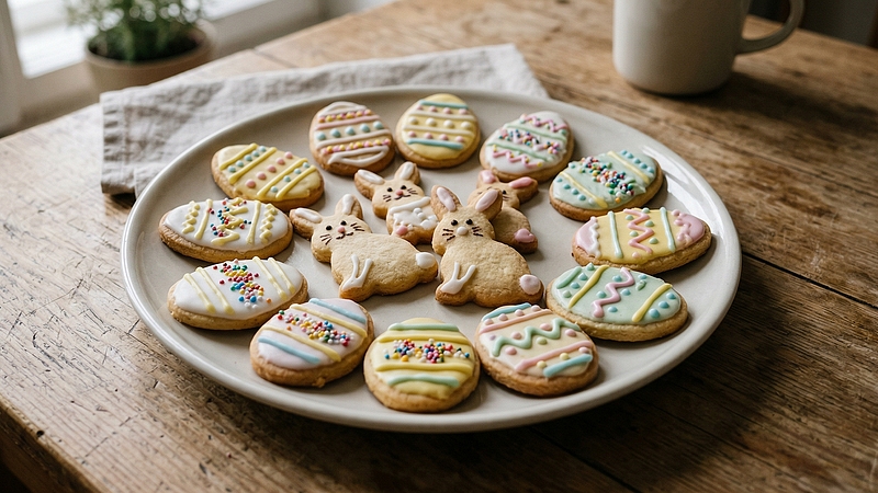 Velikonoční sušenky: Křehké cukroví na sváteční stůl