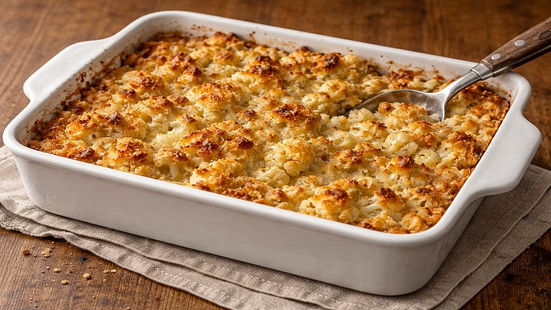 Květáková nádivka: Lehké a chutné zapékané jídlo