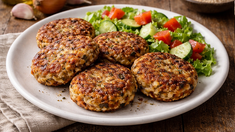 Vegetariánské karbanátky: Šťavnatá alternativa plná chuti