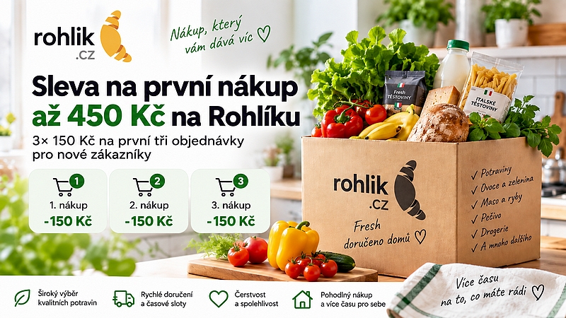 Rohlík slevový kód